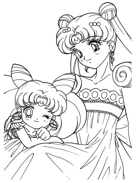 Sailor Moon Printable Coloring Pages